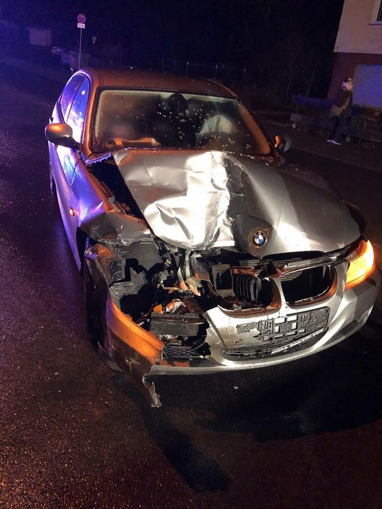 Unfall in der Vollmersbachstraße