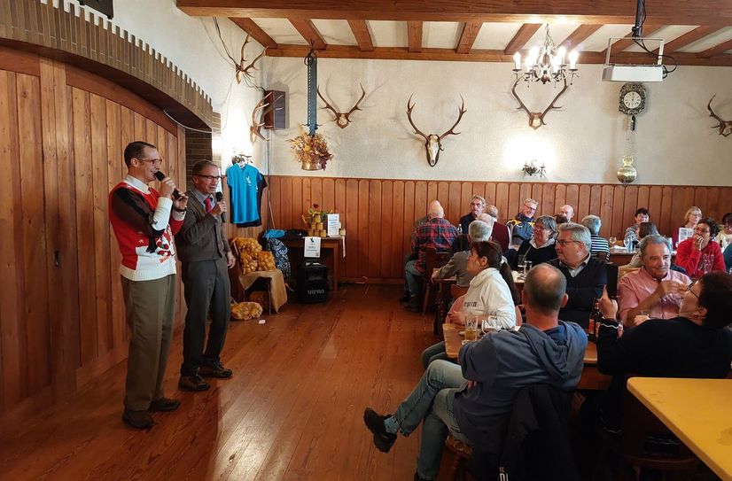 Comedy-Wanderung mit Willi und Ernst.