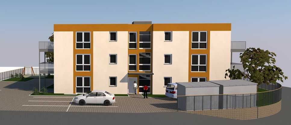 So soll die Konzer-Doktor-Wohnbrücke einmal aussehen. Grafik: FF