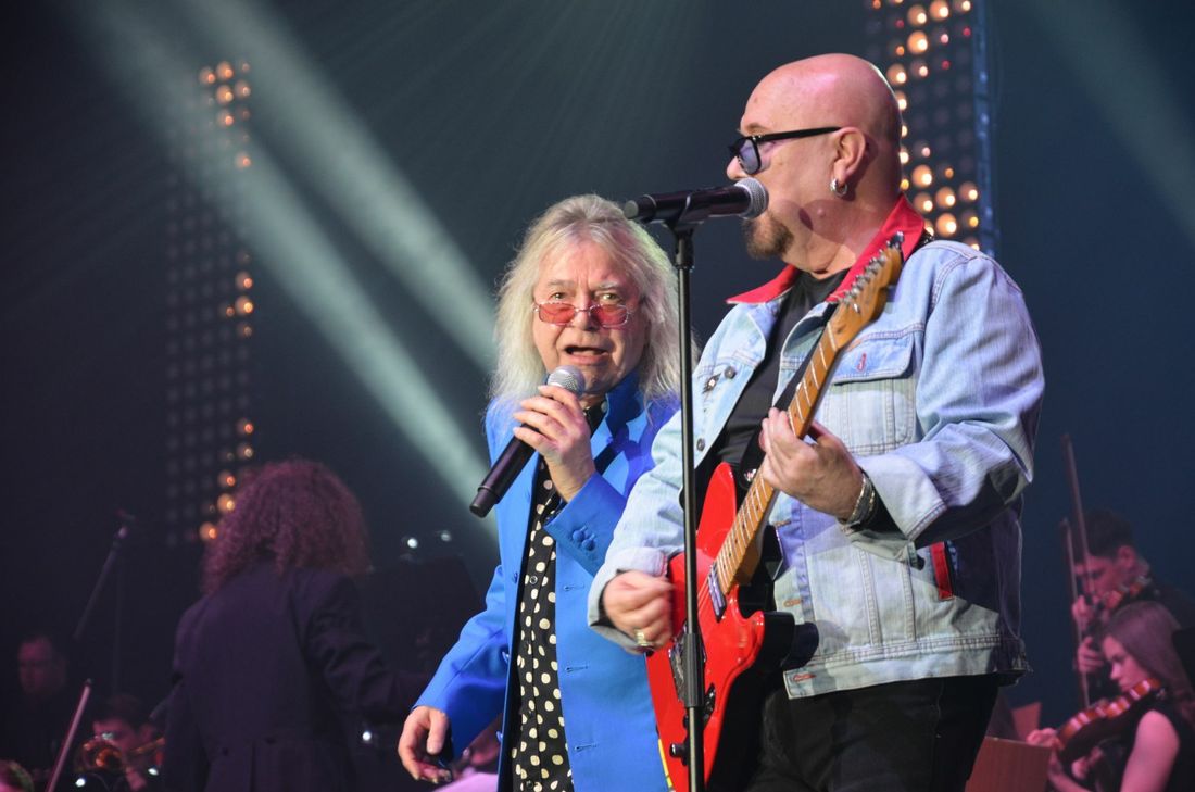 Bob Catley und Tony Clarkin. Foto: Gerhard Kuhn