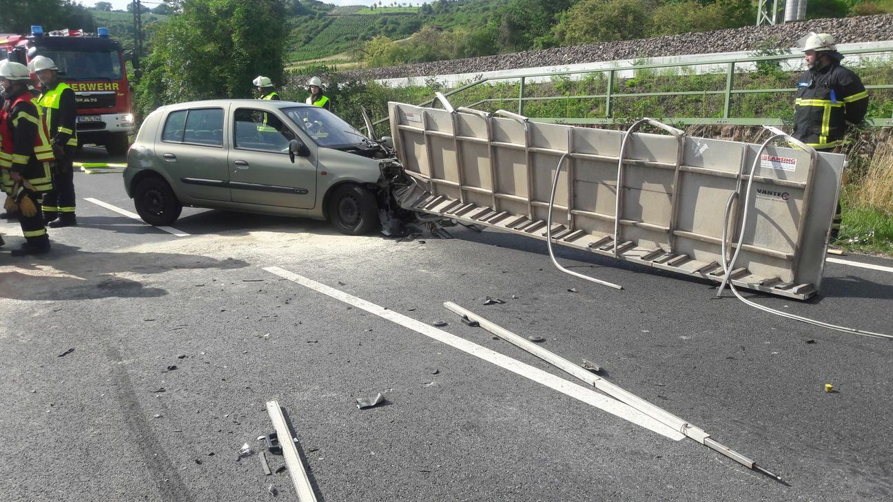 Schwerer Unfall auf der B49 zwischen Igel und Wasserbilligerbrück.