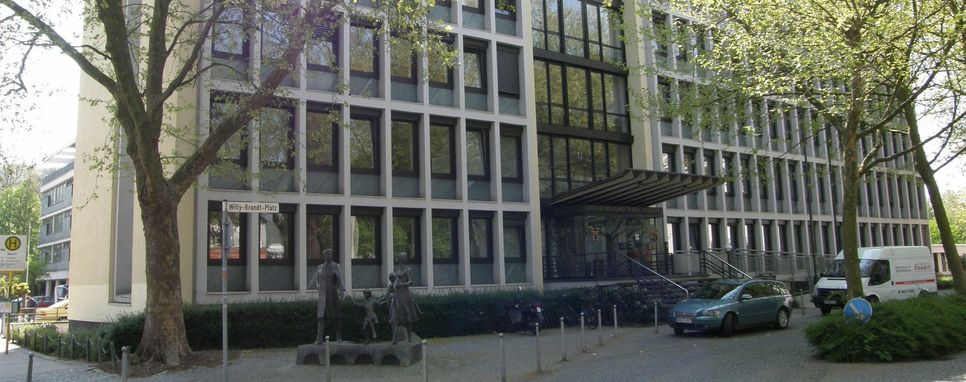 Gebäude der Kreisverwaltung Trier-Saarburg. Foto: Archiv