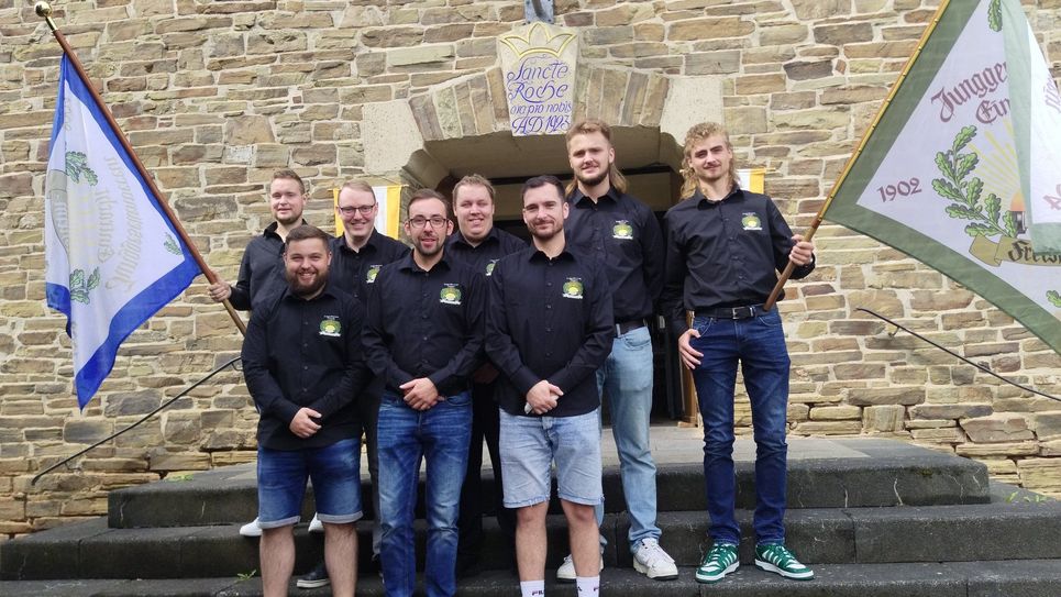 Die Freisheimer Junggesellen freuen sich auf viele gut gelaunte Gäste.