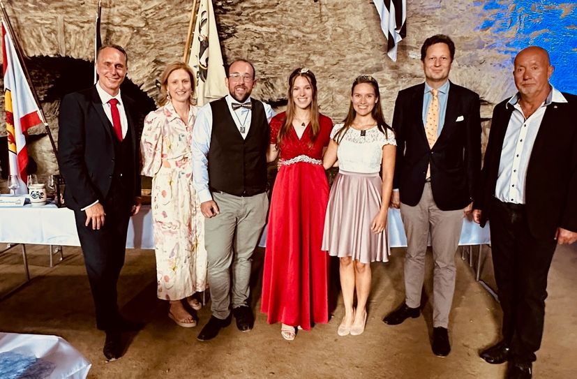 Zu den Gästen gehörten neben Weinhoheiten auch Georg Friedrich Prinz von Preußen und seine Gattin Sophie Prinzessin von Preußen.