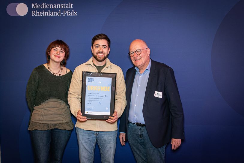 Gewinner Benedikt Nonninger und Team