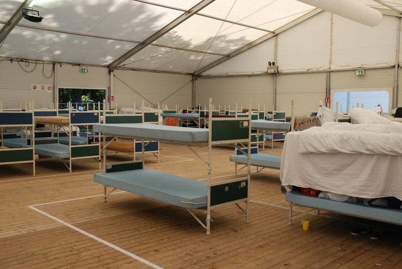 550 Flüchtlinge leben in Bitburg noch in schlecht beheizbaren Zelten. Am 31. Dezember sollen sie geschlossen werden.