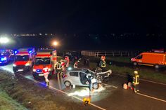 Die Unfallstelle auf der B 49 zwischen Wittlich und Wittlich-Bombogen