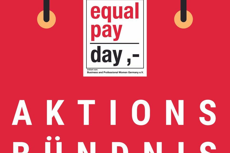 Zum Equal Pay Day 2019 präsentiert das Trierer Aktionsbündnis erstmals ein eigenes Logo. Foto: Carla Schnettler