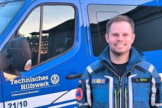 Neuer Ortsbeauftragter für das THW Simmern: Christian Orth übernimmt Verantwortung.