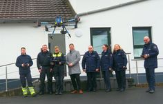 Und dann hob sie ab - die neue Polizei-Drohne DJI Matrice 300 RTK, kurz M300.