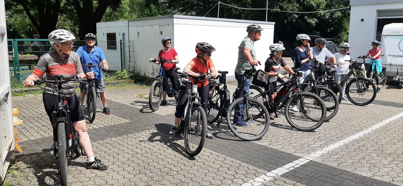 Pedelec-Training war ein voller Erfolg.