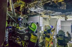 Brand in der Burger King-Filiale in Lautzenhausen.