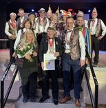 Marcus Bolzhauser mit dem begehrten Krombiere Jeck-Orden.