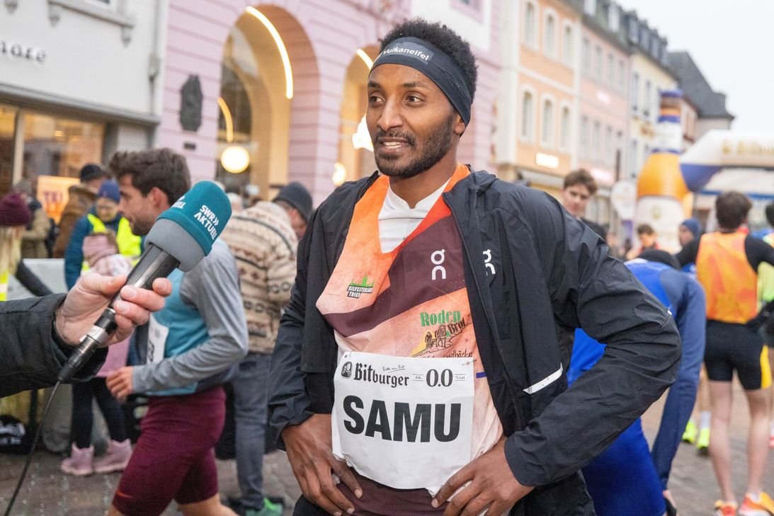 Einsatzort Trier: Nach seinem starken Silvesterlauf greift Samuel Fitwi nach der Stadtlauf-Krone.