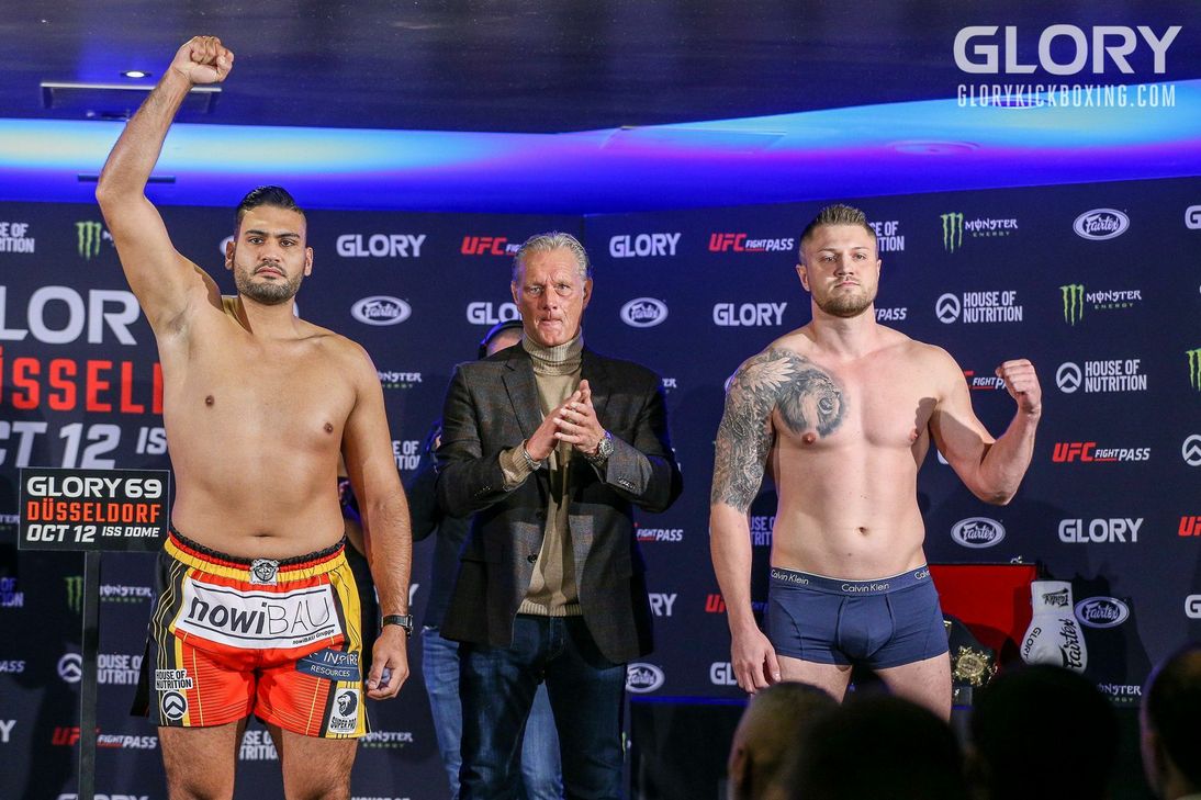 Mohamed Abdallah (l.) und Michael Smolik (r.) wollen am Samstag entdgültig klären, wer länger durchhält. Foto: Glory