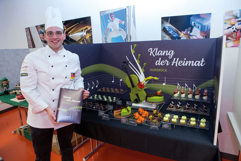 Bei den Konditoren siegte im Bundesentscheid Johannes Dhein und ist damit Deutschlands bester Nachwuchskonditor. (Foto: Handwerkskammer Koblenz)