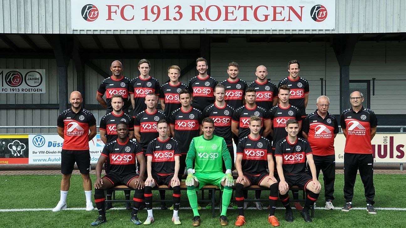 Auch 50 Jahre später tritt die erste Mannschaft des FC13 Roetgen in der Bezirksliga an - vier Mal ist den Schwarz-Roten bislang der Aufstieg gelungen.