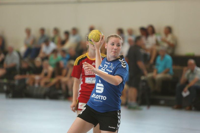 Joline Müller war mit sechs Treffern beste Trierer Torschützin.