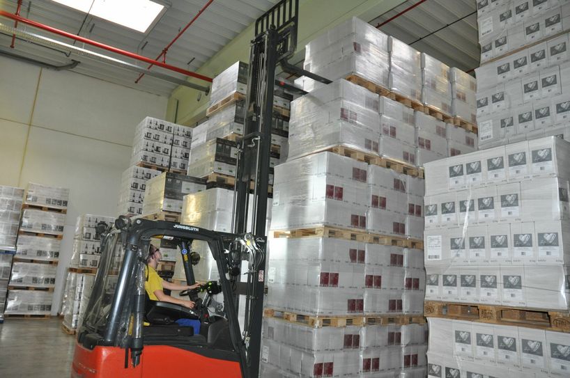 Staplerfahren, ein Beruf, der Fingerspitzengefühl und ein gutes Auge verlangt.