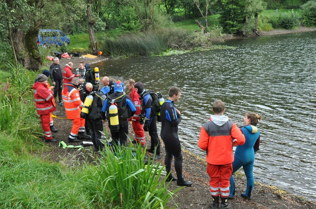Auf ins kühle Nass.
