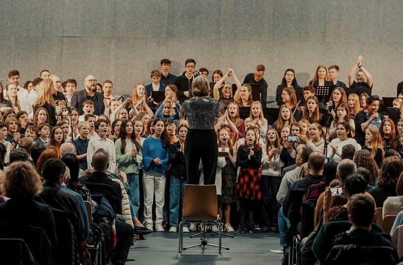 Das Schulkonzert des St.-Willibrord-Gymnasiums in Bitburg.