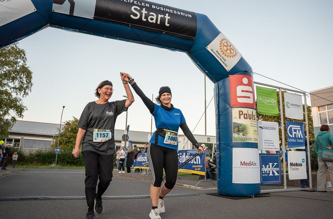 Egal, ob ambitioniert oder einfach für den Spaß: Im Ziel herrschte beste Stimmung.