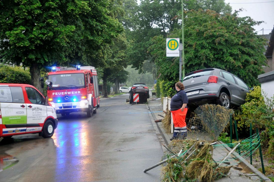Rott und Teile von Roetgen sind zur Zeit ohne Gasversorgung. Grund dafür ist die eingestürzte Brücke, die die Gasleitung beschädigt hat.
