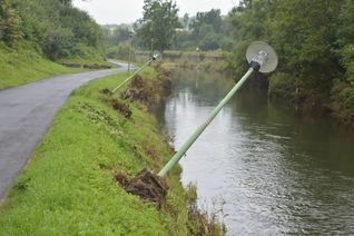 Die Infrastruktur im Landkreis Vulkaneifel - vor allem in Gerolstein und Umgebung - wurde hart getroffen. Foto: Mager