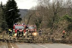 Die Ahrweiler Feuerwehr rückte mehrfach aus, um Sturmschäden zu beseitigen. Foto: Feuerwehr Ahrweiler