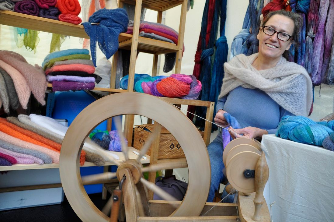 122 Aussteller sind beim Trierer Handwerkermarkt am 30 Juni. und 1. Juli vertreten. Foto: Constanze Knaack-Schweigstill/HWK Trier