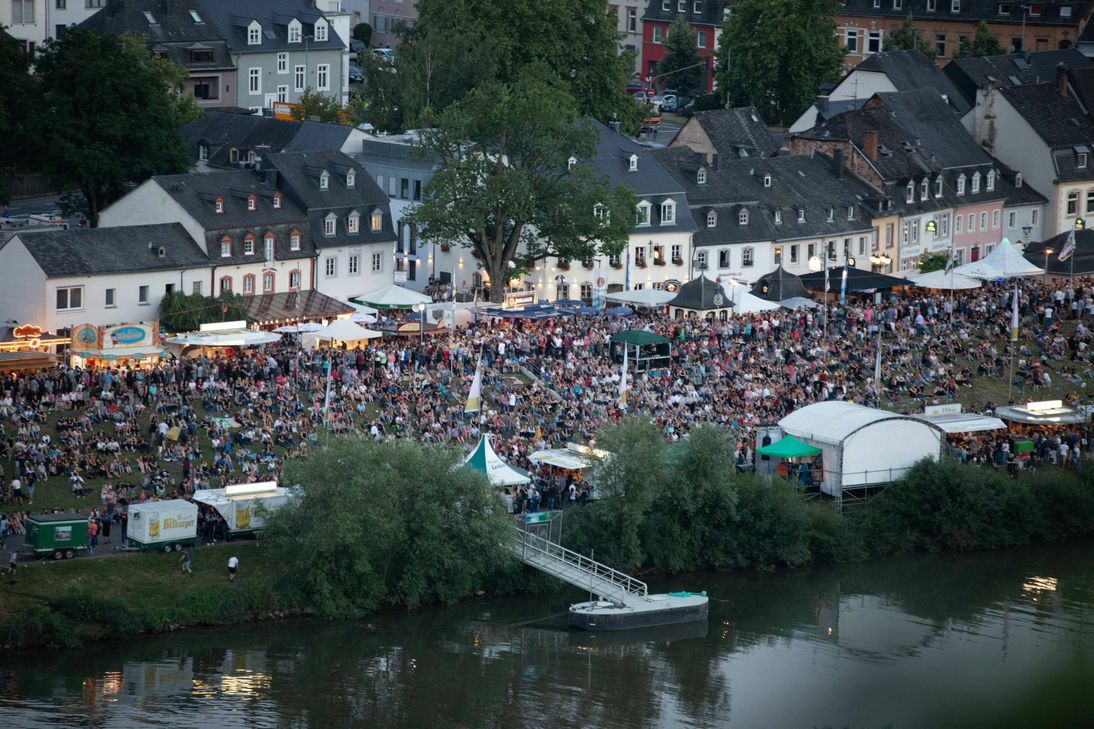 Vom 12. bis 15. Juli findet das Moselfest in Zurlauben statt. Foto: Archiv/Valentin