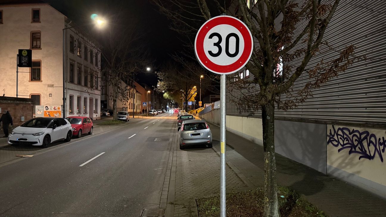 In Höhe des Kaufland-Markts ist nun Tempo 30 vorgeschrieben.