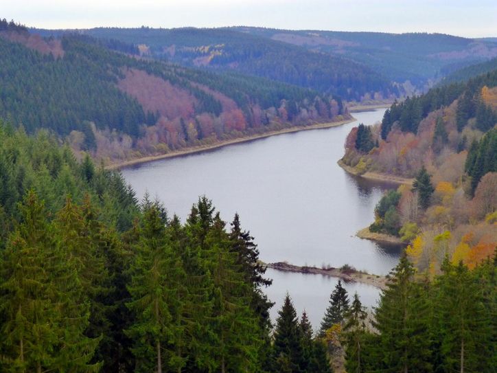 Ein herrlicher Blick auf den See.