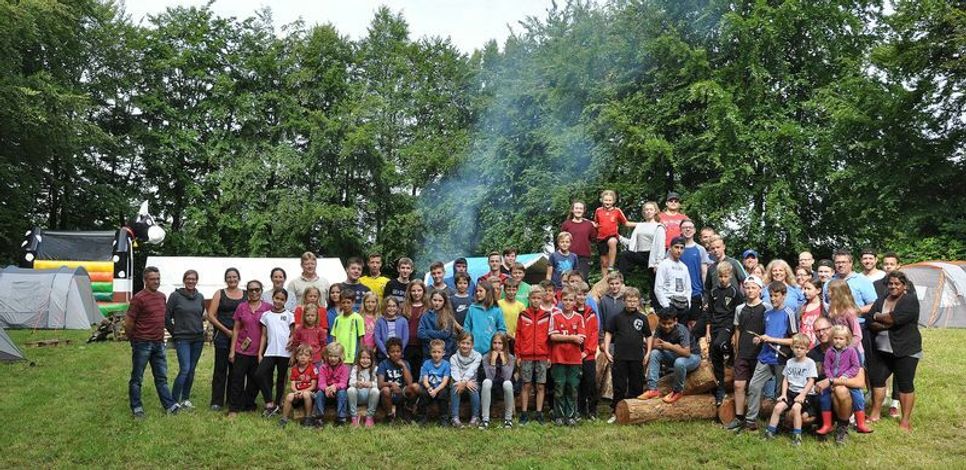 Ein Highlight für Jung und Alt beim FC 21 Imgenbroich ist das Zeltlager, das es seit Anfang der 1990er Jahre gibt.