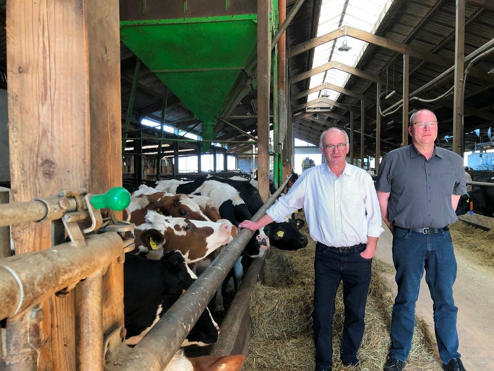 Machen sich Sorgen: Manfred Zelder und Stefan Fiedler.