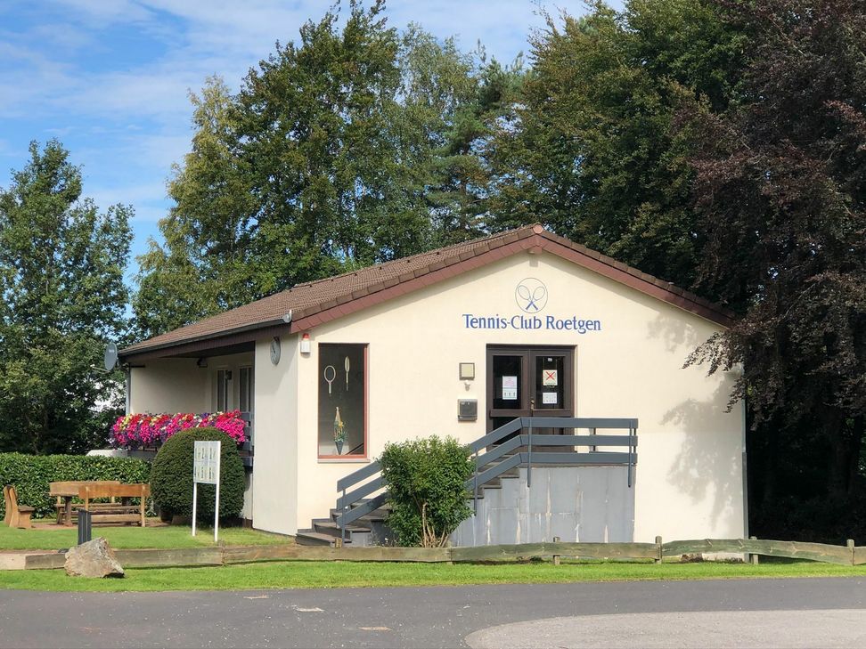 Das Heim des Tennisclub Roetgen wird mit Landesgeldern modernisiert. Foto: T. Förster