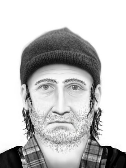 Die Polizei fahndet mit diesem Phantombild nach dem Haupttäter. Foto: Polizei