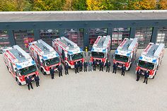 2018 wurden bei der Freiwilligen Feuerwehr sechs neue Löschfahrzeuge in Dienst gestellt. Die elf Löschzüge, die in den Trierer Stadtteilen verankert sind, rückten im vergangenen Jahr zu 552 Einsätzen aus. Foto: Stadt Trier