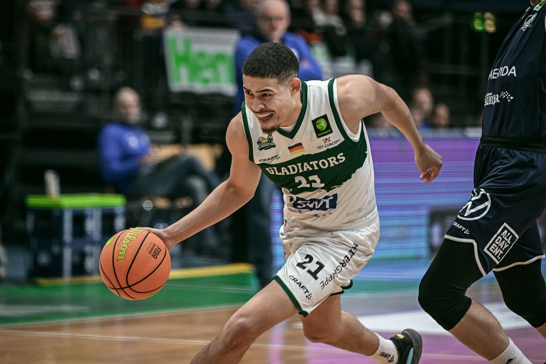 Die RÖMERSTROM Gladiators gastieren am 23. März beim BBC Bayreuth