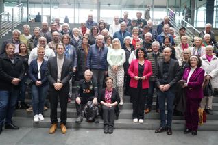 Die Reisegruppe war zu Gast bei den Bundestagsabgeordneten Carina Konrad und Dr. Marlon Bröhr.