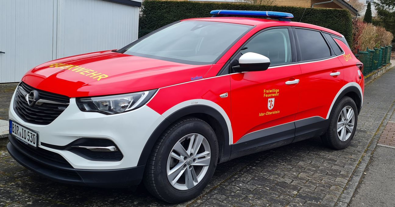 Großübung der Feuerwehr im Kreis Birkenfeld.