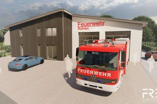 Das Feuerwehrgerätehaus in Rohren nicht schon konkrete Züge an - auf Hargard ist man noch in der Planungsphase.