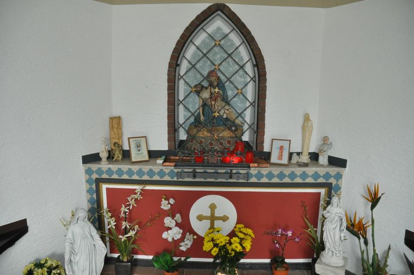 Der Innenraum der Kapelle strhlt wieder.