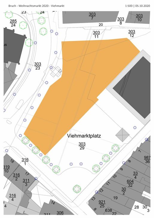 Weihnachtsmarkt auf dem Viehmarkt. Bild: Stadt Trier
