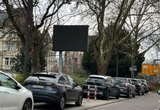 LED-Tafel in der Theodor-Heuss-Allee