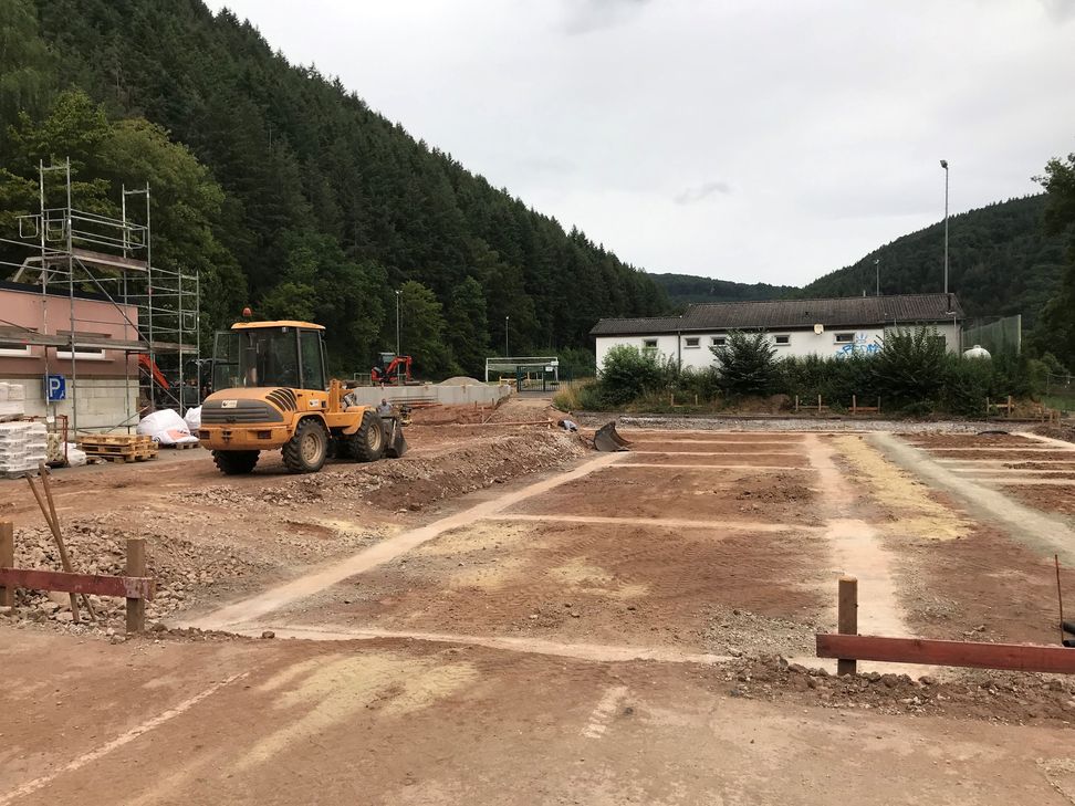 Hier entsteht die Interims-KiTa in Kordel.