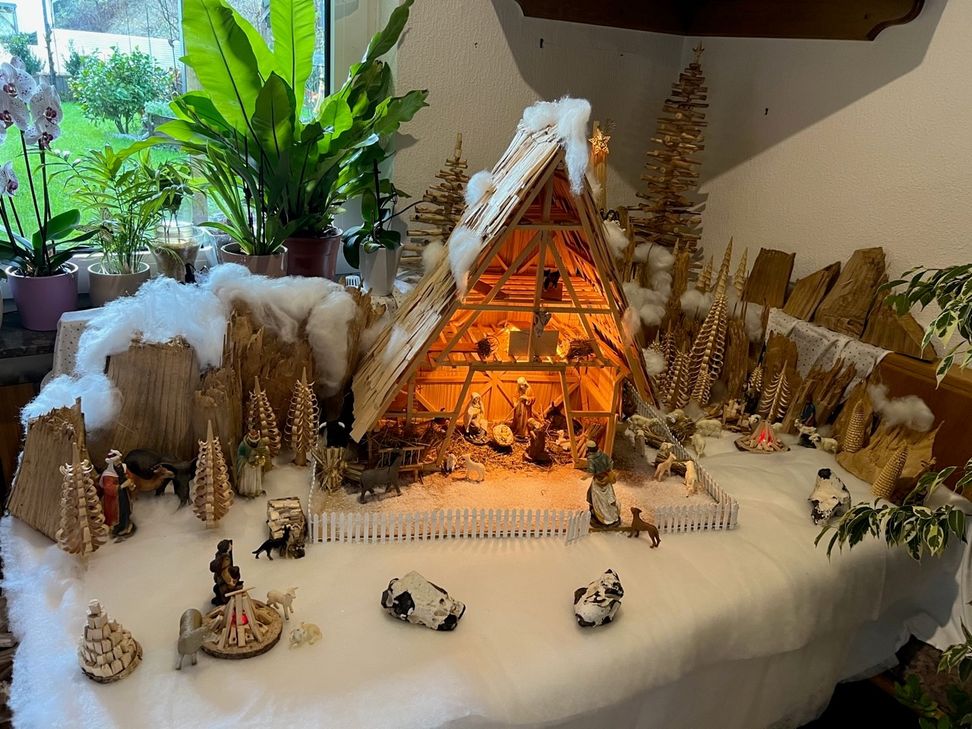Die "Spitzbergen-Krippe" aus dem Jahr 2021.