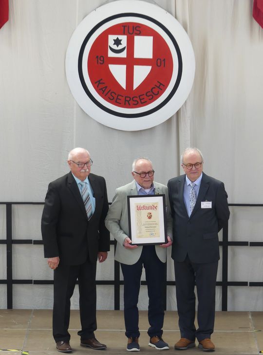 Ehrung des Verbands Gau Rhein-Ahr Nette.