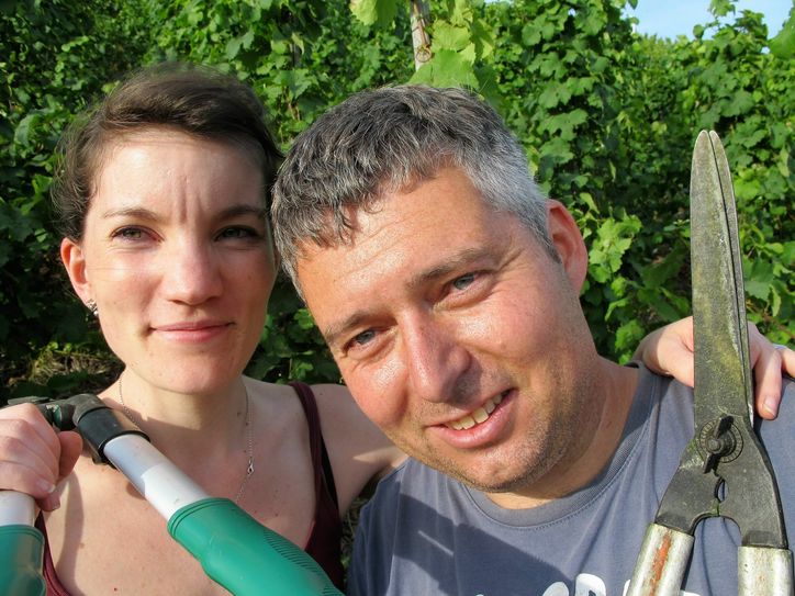 Den Kopf voller neuer Ideen: Julia Molitor-Justen und Daniel Molitor landeten mit ihren Innovationen unter den fünf besten Winzern an der Mosel. Foto: privat
