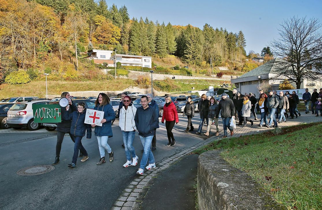 Am morgigen Samstag folgt die nächste Demonstration durch Adenau. Foto: Werner Dreschers